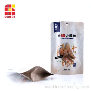 Doypack Stand Up Pouch For Snack Packaging